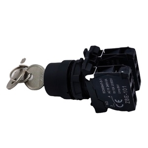 Interruptor de botón pulsador de 22mm con 3 posiciones, selector de bloqueo XB5 AG53 2no - Product Image 5