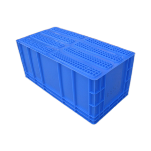 صندوق الاتحاد الأوروبي كبير لوجستي بلاستيكي مقاوم للتسرب صناديق متحركة ثابتة قابلة للتكديس بغطاء متين - Product Image 4