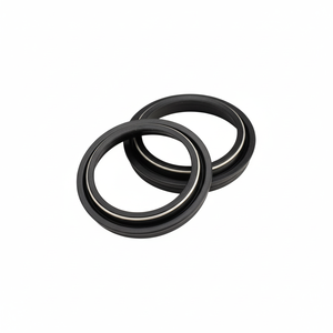 NRTeam paio di parapolvere forcella stivali per sterzo per Kawasaki KX 125 modelli 96-01 - Product Image 1