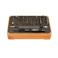 Set Obeng Magnetik Multi-Fungsi Profesional 69-in-1, Peralatan Perbaikan Berkualitas untuk iPad, Android, Laptop, Baja