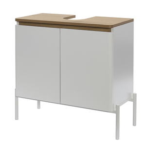 FSC- BSCI Factory Direct Bathroom Basin Cabinet with 2 Doors, Freestanding <strong>Under</strong> <strong>Sink</strong> <strong>Vanity</strong> Storage <strong>Unit</strong> with Adjustable Shelf - Product Image 4