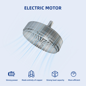 Nouvelle conception nationale troisième génération prix usine gros cul ventilateur industriel Hvls ventilateur de plafond pour ferme d'élevage de vaches - Product Image 4