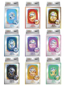 Caja de Regalo de Colección Eevee con Temática de Animales de Dibujos Animados, Caja de Embalaje para Tarjetas Coleccionables de <span class=keywords><strong>Anime</strong></span>, Venta al Por Mayor en Stock - Product Image 5