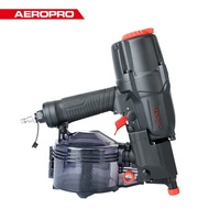 AEROPRO CN65RA 2-1/2IN Pistolet à clous pour revêtement à bobine pneumatique Réglage de la cloueuse pneumatique de haute qualité industrielle pour meubles et palettes