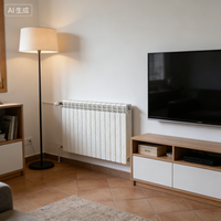 Radiateur plat moderne |   Chauffe-eau à économie d'énergie, idéal pour les projets résidentiels et hôteliers