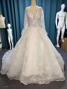 <span class=keywords><strong>Robe</strong></span> <span class=keywords><strong>de</strong></span> <span class=keywords><strong>mariée</strong></span> <span class=keywords><strong>de</strong></span> luxe à <span class=keywords><strong>prix</strong></span> d'usine, manches longues en dentelle perlée avec <span class=keywords><strong>jupon</strong></span>, <span class=keywords><strong>robe</strong></span> <span class=keywords><strong>de</strong></span> bal <span class=keywords><strong>de</strong></span> <span class=keywords><strong>mariée</strong></span> - Product Image 3