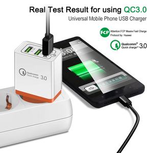 Chargeur mural USB 30W, 3 ports, charge rapide, pour téléphone portable <span class=keywords><strong>Huawei</strong></span> <span class=keywords><strong>P30</strong></span> <span class=keywords><strong>Pro</strong></span>, vente en gros, QC3.0 - Product Image 3