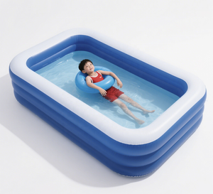 Piscina Gonfiabile in PVC per Esterni di Grandi Dimensioni, Ecologica, a Montaggio Rapido, Facile da Installare, Prodotta a Shandong, Design Patchwork Cartoon - Product Image 1