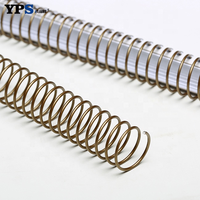 Различные размеры экологически чистый Бронзовый Цвет Высокое качество 3 1 металлическая спиральная обвязочная проволочная катушка O
