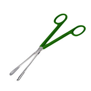 Pinces courbées en acier inoxydable de qualité médicale pour écouvillons, ensemble d'instruments réutilisables avec support d'emballage personnalisé - Product Image 3