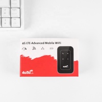 Routeur WiFi Portable 4G LTE avec Emplacements pour Carte SIM, Répéteur WiFi de Poche d'Extérieur pour la Communication et le Réseautage