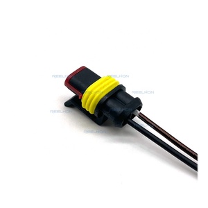 Điện không thấm nước amp siêu con dấu 2 pin 1.5 loạt kín ô tô dây khai thác kết nối 282080-1 - Product Image 5