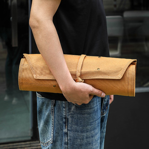 جديد 8 فتحات قماش الشيف سكين لفة حقيبة تخزين الحقيبة مخصصة للهدايا - Product Image 6