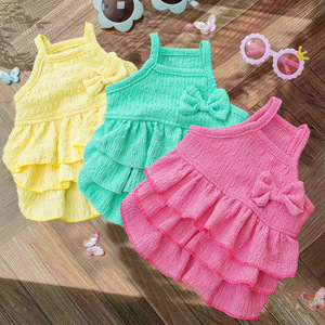 Dogbaby Pet Dog Princess Dress Thin Style 3-4 Layer Tulle Skirt Spring Small Dog <b>Clothes</b> <b>Cat</b> <b>Clothes</b> - Product Image 3