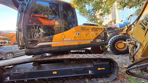 Machinerie de construction de grande taille de 22 tonnes HYUNDAI 220LC-9S Excavatrice sur chenilles à bas prix  Hyundai 220 d'origine  à vendre - Product Image 3