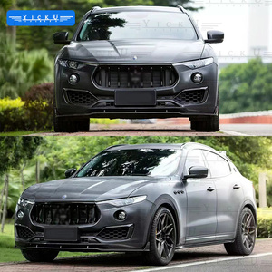 YICKU Kit carrozzeria PK Top Ranking per Maserati Levante in fibra di carbonio Body Kit zigolo anteriore Tuyere diffusore posteriore alettone <span class=keywords><strong>superiore</strong></span> <span class=keywords><strong>2016</strong></span> + - Product Image 2