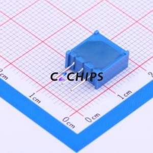 Résistance/potentiomètre réglable 3296W-1-504LF SIP-3P, 9,5x4,8 mm, résistance 500 kOhm, 10 %, 500 mW, 100 ppm/ ℃ - Product Image 2