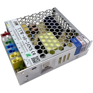 ACからDC 24V 2a 2.5a 48w 60w超薄型スリムスイッチングSMPSLED電源Uタイプインターフェース無料ドライバー取り付けLRS - Product Image 1