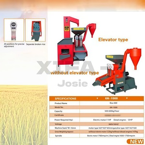 Mini Molino de Arroz para Uso Doméstico, Equipo Compacto y Automático para Moler Arroz, Bajo Consumo de Energía para Familias, Granjas y Pueblos - Product Image 2