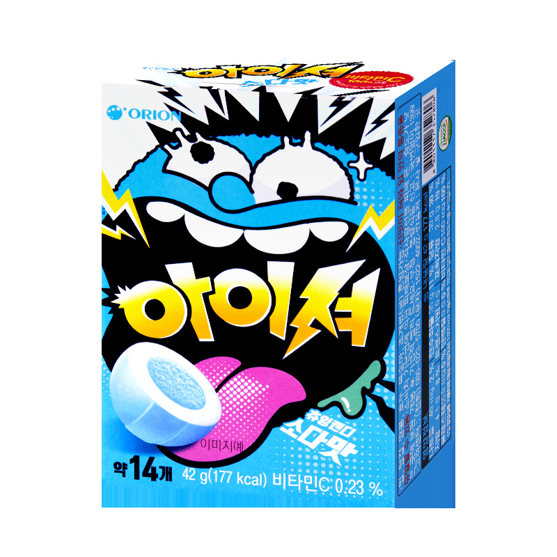 Korea Orion Super Sour 42g Multi Color Candies Exotic Candy