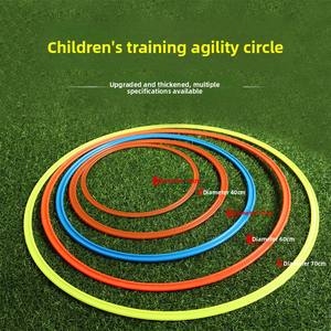 Anneaux d'agilité en plastique épaissi pour enfants, anneaux de saut pour l'entraînement au football, équipement de fitness <span class=keywords><strong>physique</strong></span> et sensoriel - Product Image 2