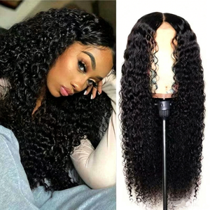 Perruque en cheveux humains bouclés birmans de qualité supérieure, plusieurs tailles, avec dentelle frontale HD, sans colle - Product Image 2