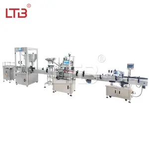 Hot Selling Head Double Fully Automatic Mayonnaise Detergent Discharge Gel Liquid Filling Machine Production Line