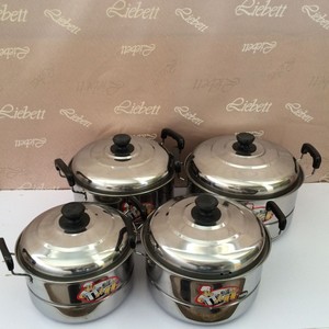 Stainless Steel Double Layer <b>Steamer</b> 24-40Cm With Lid For Gas And Induction Cookers Household Multi Layer <b>Steamer</b> Pot - Product Image 4