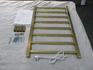 BODE En Acier Inoxydable <span class=keywords><strong>Mural</strong></span> <span class=keywords><strong>Électrique</strong></span> Chauffe-Serviettes Salle De Bains Serviette <span class=keywords><strong>Radiateur</strong></span> <span class=keywords><strong>Avec</strong></span> <span class=keywords><strong>Thermostat</strong></span> - Product Image 3