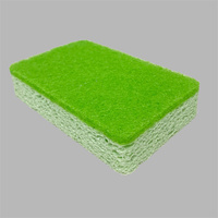 Éponges de cuisine biodégradables mr.siga éponge en cellulose anti-rayures éponge compostable