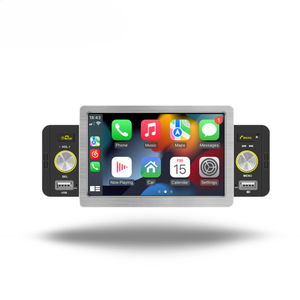 <span class=keywords><strong>5</strong></span> "HD màn hình cảm ứng 1 DIN không dây Carplay Android Auto Car hiển thị phổ đa phương tiện xe Stereo gương liên kết - Product Image 1