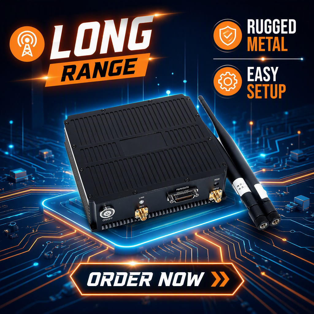 Vhf Radio Cofdm Mesh Network SDR Airborne Mesh Radio Telemetry <strong>Communication</strong> System Fhss Hopping Frequency for <strong>Long</strong> <strong>Range</strong> UAV