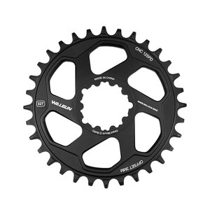 Plateau de pédalier Boost 3 mm à montage direct, dents positive et négative, pour VTT, compatible SRAM GXP - Product Image 1