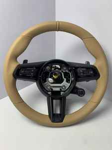 Volante de Cuero Personalizado de Fábrica para Volan Porch Cayenne Lenkrad Panamera <span class=keywords><strong>Taycan</strong></span> Macan 911, Motores para Volante - Product Image 5