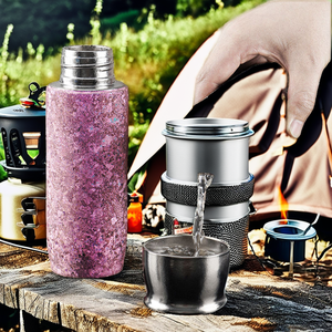Hot Sale Popular Eco-friendly Vacuum Water Bottle High Quality Double Wall Insulated <b>Large</b> Capacity >24 Hours Thermal Camping - Product Image 2