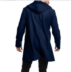 Manteau d'hiver pour <span class=keywords><strong>homme</strong></span> - Capuche, fermeture à boutons, mi-long, vêtements d'extérieur Sehe Fashion - Product Image 6