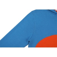 Pull à capuche avec col rond et manches longues tricoté avec logo personnalisé OEM et ODM pour hommes Tricots d'hiver en jacquar Pull cardigan à capuche pour hommes