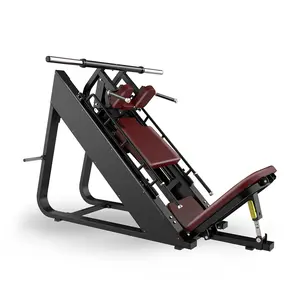 Двухфункциональное оборудование для фитнеса, коммерческого использования, тренажерного зала, 45 градусов, пресс для ног