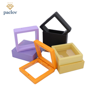 Paclov Bán Buôn Trong Suốt Phim Trang Sức Hộp Trình Diễn 3D 11X11Cm Nổi Khung Vòng Mặt Dây Chuyền Bông Tai Quà Tặng Bao Bì - Product Image 6