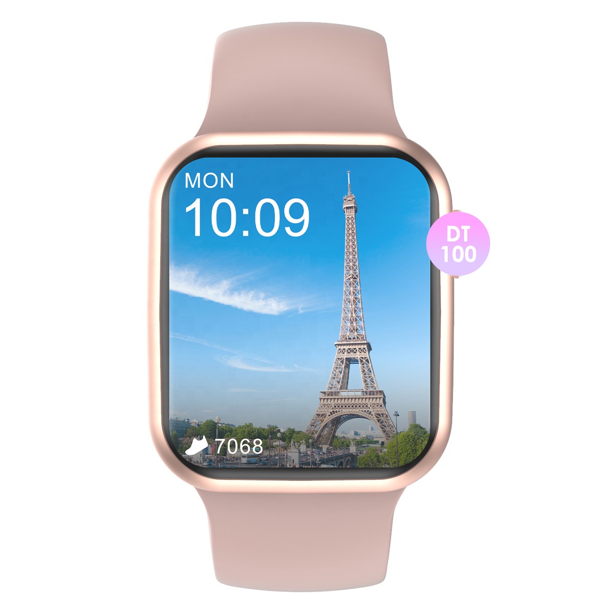 DT100 Прямая поставка Оптовая торговля Китай вызов кровяное давление спортивные умные часы Смарт часы