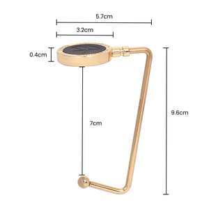 Móc Treo Túi Xách Gấp Gọn Thiết Kế Mới Móc Treo Bàn Bền Móc Treo Phim Nhỏ Giọt Móc Thẳng Hình Hoa - Product Image 6