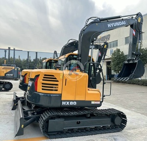 Nueva excavadora sobre orugas <span class=keywords><strong>Hyundai</strong></span> <span class=keywords><strong>80</strong></span> mini excavadora original de alto rendimiento a la venta en Shanghai - Product Image 2