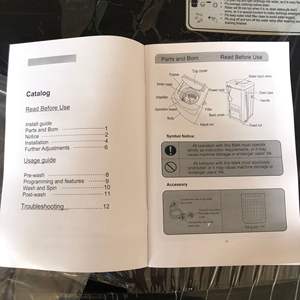 Grande Machine à Laver Portable 7 kg 8 kg à Chargement par le Haut Mono-Cuve 12 kg de Capacité Entièrement Automatique Électrique Version Anglaise - Product Image 4