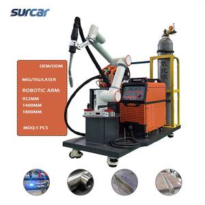 Surcar Cobot 10kg可搬重量協働ロボット <span class=keywords><strong>6</strong></span>軸産業用ロボットアーム モーターギアボックス 922mm/1400mm/1800mm - Product Image 1