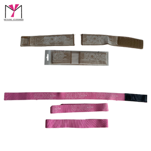 MUYANG Custom Logo Luxury pink velvet bag Gift Hair Bag <b>Sets</b> with Hair Tag Label Hot Comb - Product Image 6
