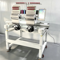 Machines à broder en chenille, machine à broder industrielle avec réglage de la hauteur du tissu pour tissu éponge