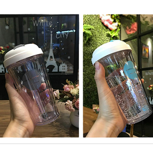 Vaso <span class=keywords><strong>de</strong></span> té <span class=keywords><strong>de</strong></span> burbujas reutilizable <span class=keywords><strong>de</strong></span> 320ml/420ml, taza <span class=keywords><strong>de</strong></span> café, vaso <span class=keywords><strong>de</strong></span> té Boba, plástico portátil para tazas <span class=keywords><strong>de</strong></span> hielo frío, contemporáneo - Product Image 5
