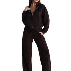 Survêtement de maternité réversible léger 100 % coton uni respirant et écologique pour femme, collection Printemps Streetwear, grandes tailles - Product Image 1
