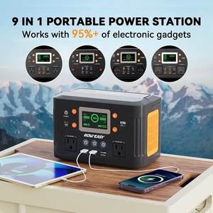 Bán buôn 260 Wát di động năng lượng mặt trời trạm năng lượng mặt trời bảng điều khiển di động Lithium Ion pin 178wh Công suất tinh khiết Sine Wave Inverter cho cắm trại - Product Image 2