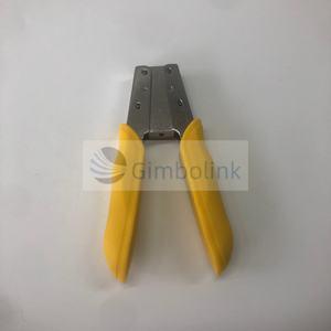 Attrezzo Spellafili per Cavi in Fibra Ottica Gimbo, Spelafili in Acciaio Inox con Impugnatura in PVC Gialla, Attrezzatura per Fibra Ottica Miller - Product Image 5